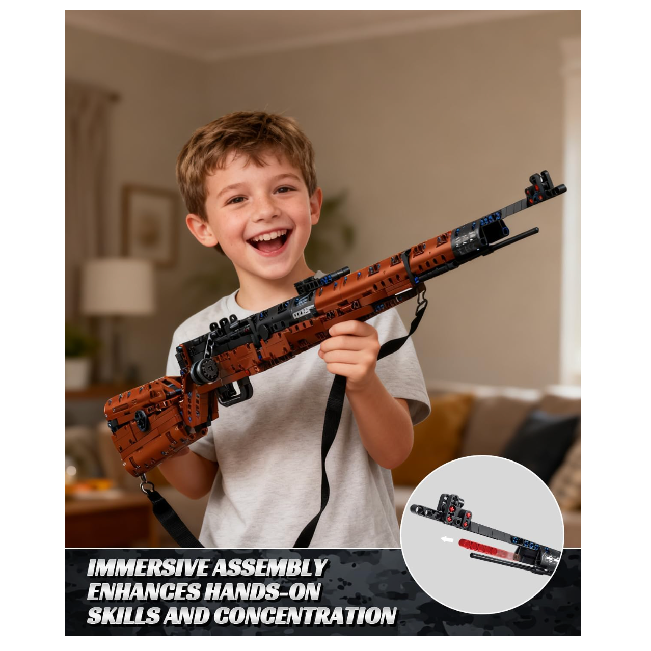 Kar98K - Block Ops (1200 Pieces)