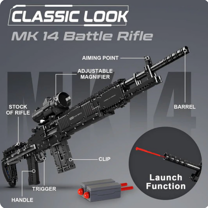 Mk-14 - Block Ops (1600+ Pieces)