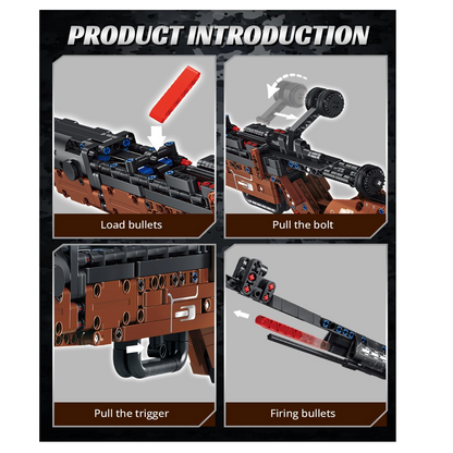 Kar98K - Block Ops (1200 Pieces)