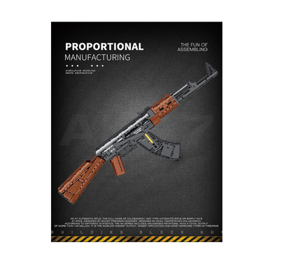 AK-47 - Block Ops (1200+ Pieces)