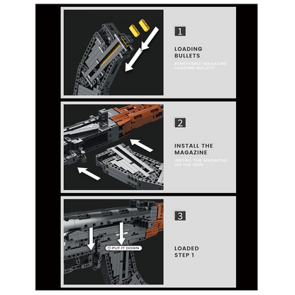 AK-47 - Block Ops (1200+ Pieces)